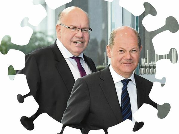 Peter Altmaier (CDU) und Olaf Scholz (SPD)