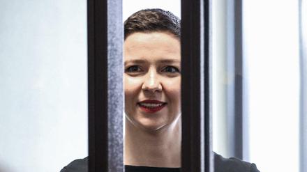 Maria Kolesnikowa bekannte sich in dem Prozess "nicht schuldig".