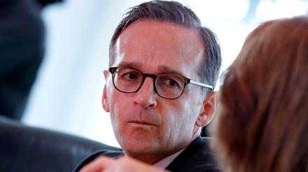 Will Erklärungen: Justizminister Heiko Maas (SPD) 