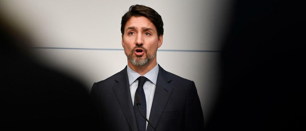 Der kanadische Premierminister Justin Trudeau sprach auf der Münchner Sicherheitskonferenz.