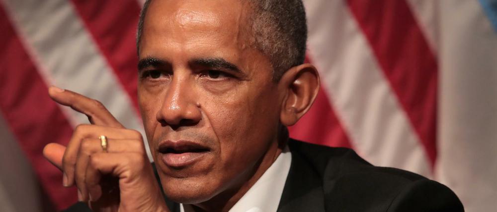 Harte Kritik am Nachfolger: Der ehemalige US-Präsident Barack Obama