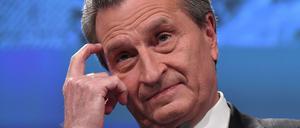 EU-Haushaltskommissar Günther Oettinger (CDU) erwartet mehr Geld aus Deutschland.