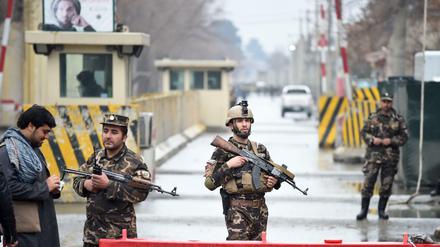 Terrorgefahr in Kabul. Immer wieder verüben die Taliban Anschläge.