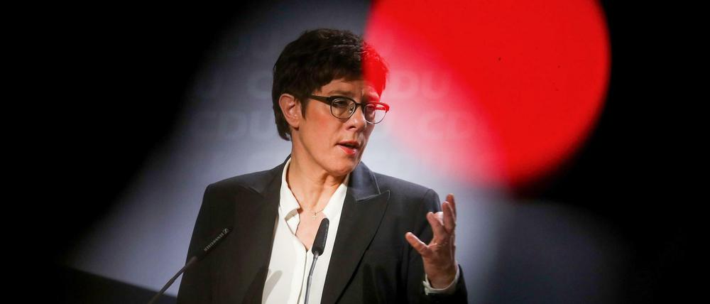 CDU-Chefin Annegret Kramp-Karrenbauer 