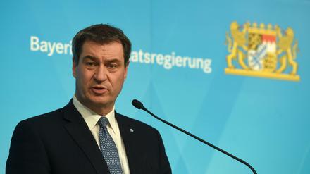 CSU-Chef Markus Söder hält sich eine mögliche Kanzlerkandidatur offen. 