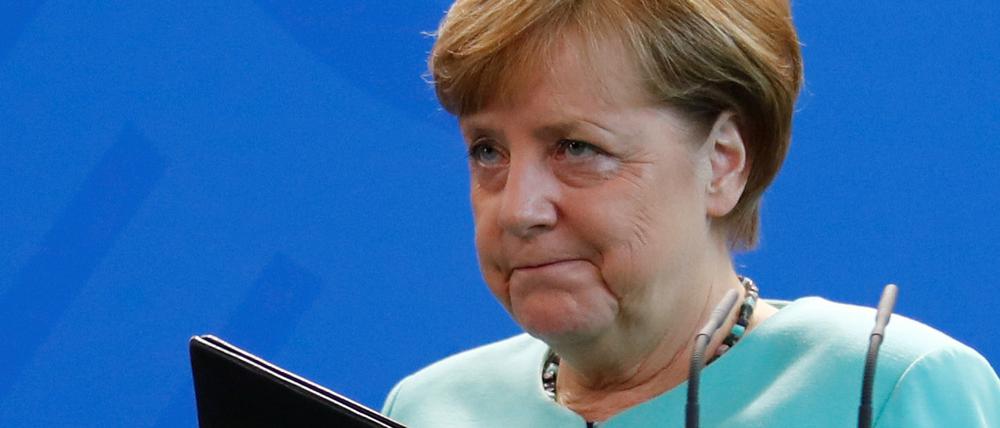 Bundeskanzlerin Angela Merkel spricht sich vehement für das Pariser Klima-Abkommen aus.