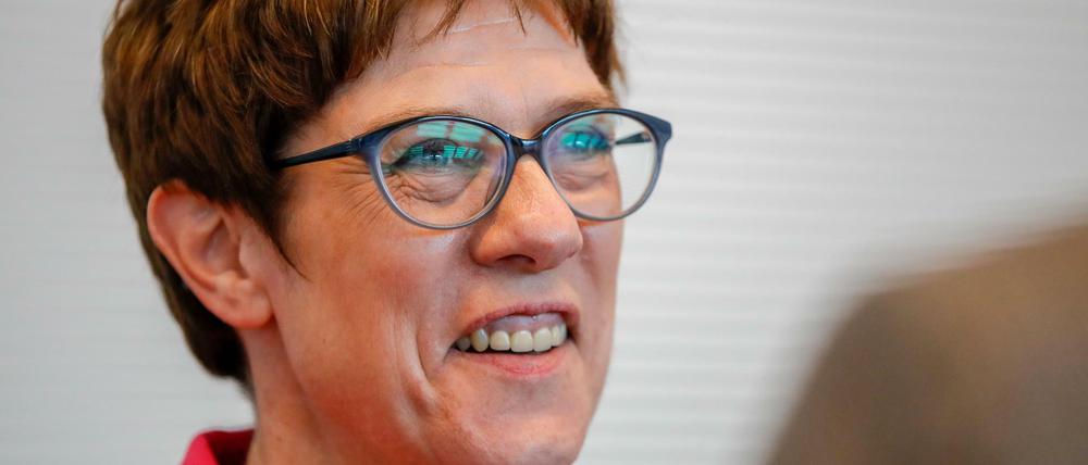 CDU-Chefin Annegret Kramp-Karrenbauer wurde für ihre Reaktion zu Görlitz kritisiert. 