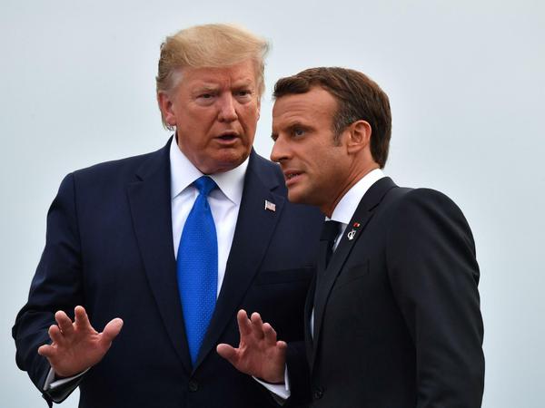 Frankreichs Präsident Emmanuel Macron will zwischen den USA und dem Iran vermitteln. Donald Trump lässt ihn gewähren. 