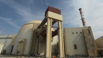 Ein Reaktor in Bushehr im Iran. 