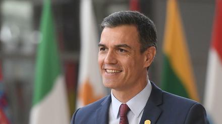 Der geschäftsführende Ministerpräsident Spaniens, Pedro Sánchez. 