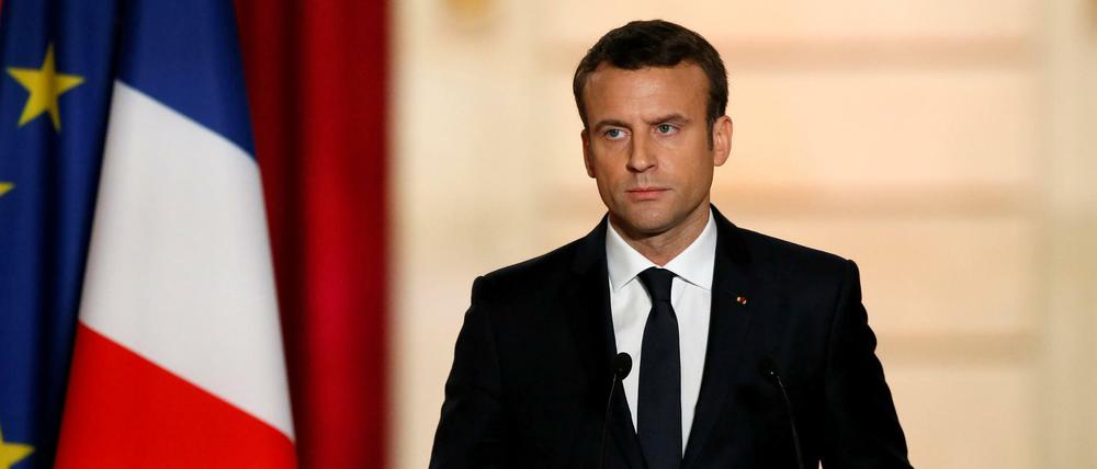 Direkt nach seiner Amtseinführung wandte sich Emmanuel Macron an die Franzosen.