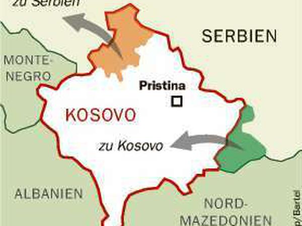 Zwischen Serbien und dem Kosovo ist ein Gebietstausch im Gespräch.