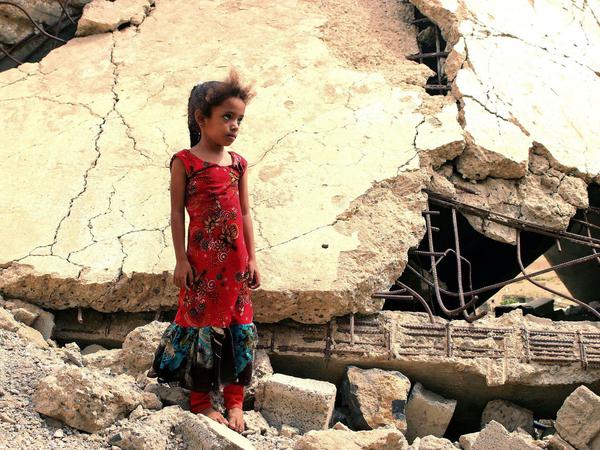 Millionen Jemeniten, vor allem Kinder, leiden unter dem Krieg mit seinen ständigen Bombardements.