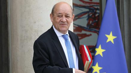 Frankreichs Außenminister Jean-Yves Le Drian. 