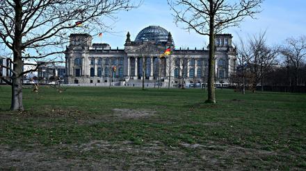 Blick auf den Reichstag in Berlin