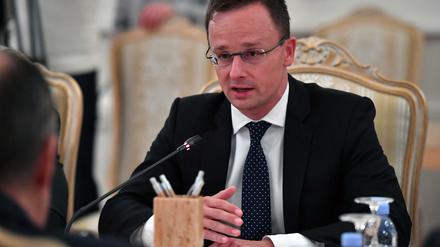 Ungarns Außenminister Peter Szijjarto.