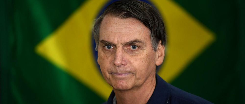 Jair Bolsonaro, Favorit der Präsidentenwahl in Brasilien.