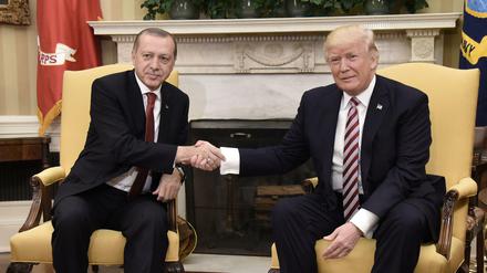 US-Präsident Trump und der türkische Präsident Erdogan bei einem Treffen im Mai 2017