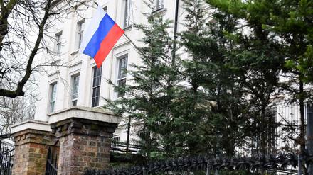 Die russische Botschaft in London rückt im Skandal um den Giftanschlag auf einen Doppelspion in den Blickpunkt. 