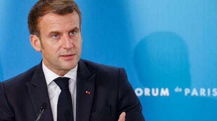Frankreichs Präsident Emmanuel Macron bedauert den Vorfall.