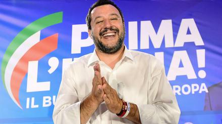 Matteo Salvini, Lega-Chef und Vize-Ministerpräsident Italiens.