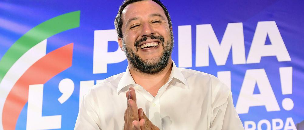 Matteo Salvini, Lega-Chef und Vize-Ministerpräsident Italiens.