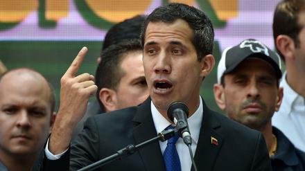Venezuelas Oppositionsführer Juan Guaido muss um Leib und Leben bangen. 