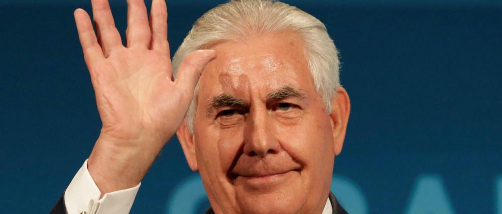 Abschied oder Ankunft? Um US-Außenminister Rex Tillerson ranken sich weiterhin Rücktrittsgerüchte.