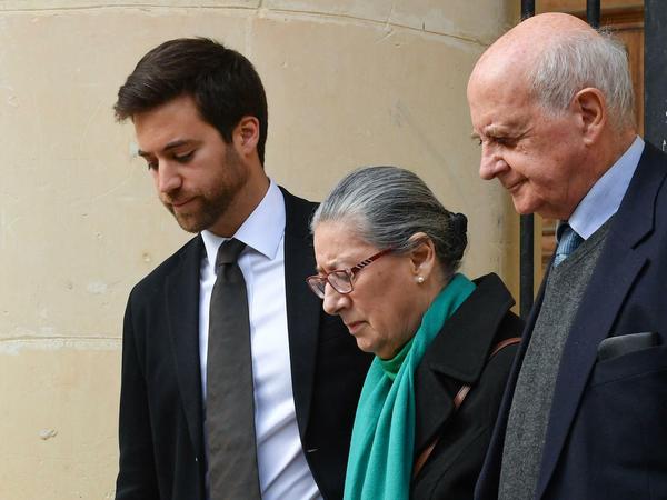 Andrew Caruana Galizia (links), einer der drei Söhne der ermordeten Journalistin Daphne Caruana Galizia.