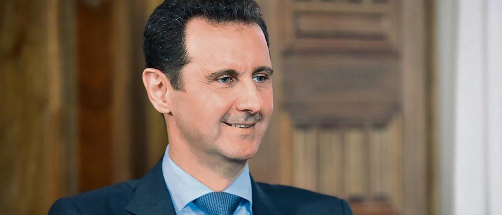 Baschar al-Assad, Machthaber in Syrien.