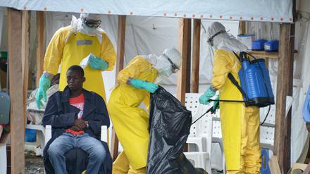 Im Kongo kommt es immer wieder zu kleineren Ebola-Ausbrüchen (Archivfoto).