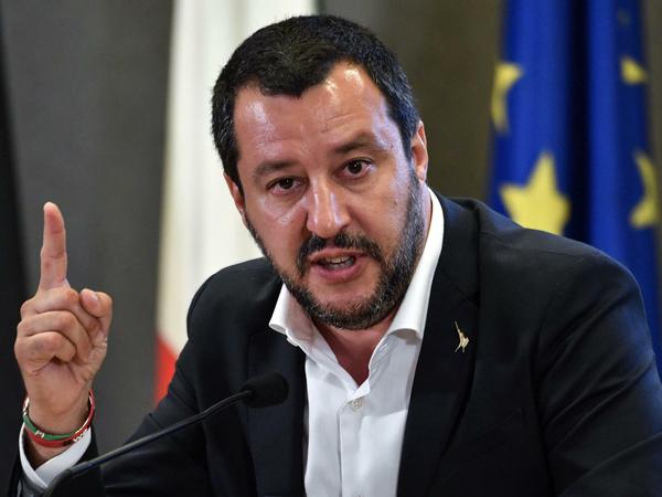 Lehnt EU-Vorschlag ab - Italiens Innenminister Matteo Salvini will die Anzahl von Flüchtlingen reduzieren.