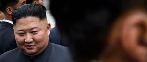 Wie geht es ihm? Nordkoreas Machthaber Kim Jong Un (Archivbild)