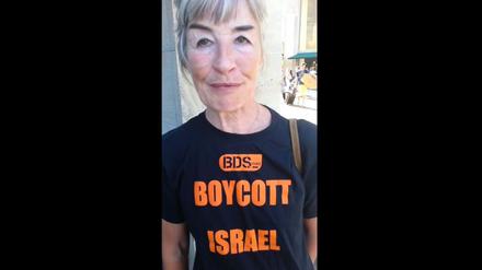 Aktivisten der BDS-Bewegung werben für Sanktionen gegen Israel - und den Untergang des Judenstaates.