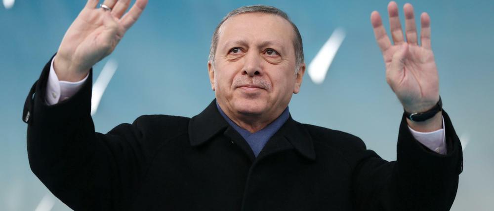 Sieht seit neuestem in Europa Faschisten am Werk: Recep Tayyip Erdogan, Präsident der Türkei.
