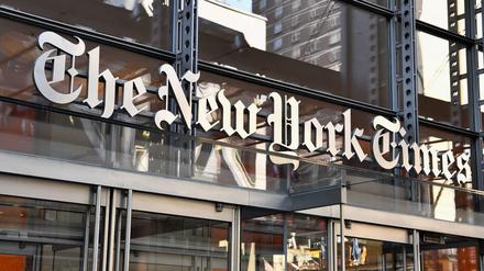 Die "New York Times" hat Ärger wegen eines Debattenbeitrages.