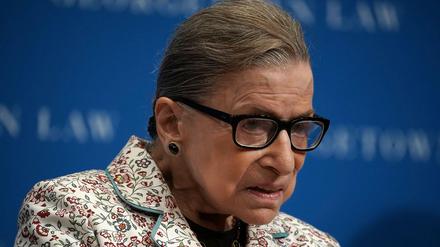 Hoffnung der liberalen Kräfte in den USA: Ruth Bader Ginsburg, Richterin am Supreme Court