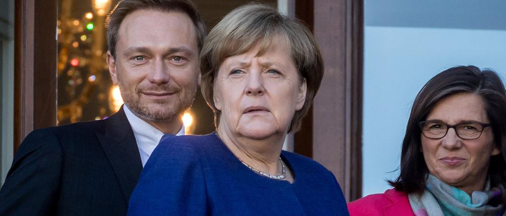 Bundeskanzlerin ohne Plan: Angela Merkel will nur moderieren, statt die Koalitionsverhandlungen endlich an sich zu reißen.