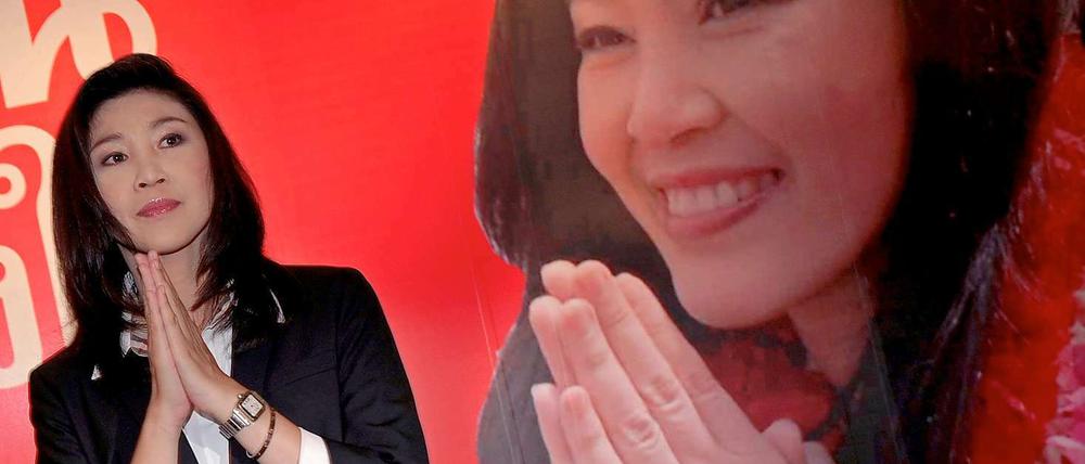 Yingluck Shinawatra könnte Thailands erste Regierungschefin werden.