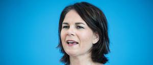 Die Grünen-Kanzlerkandidatin Annalena Baerbock kritisierte am Montag auch die Klimapolitik der Bundesregierung.