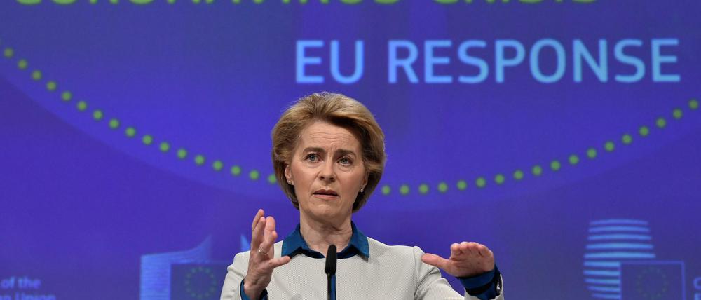 Nur Europa zeigt derzeit die Fähigkeit, Koalitionen zu bilden - hier EU-Kommissionspräsidentin Ursula von der Leyen 