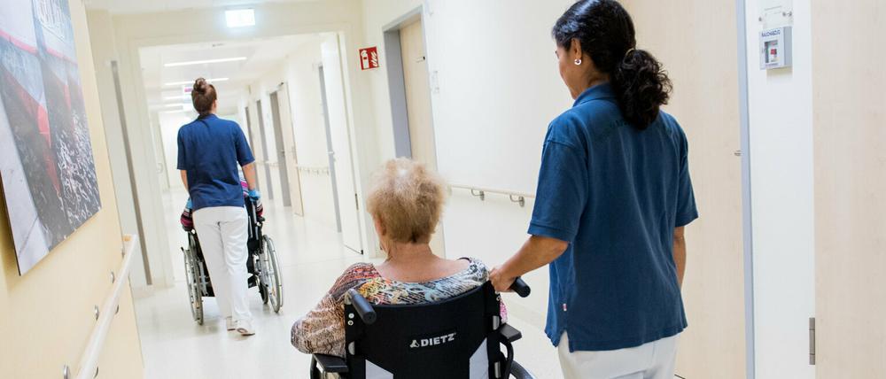 Pflegekräfte sind in Deutschland extrem unterbezahlt.
