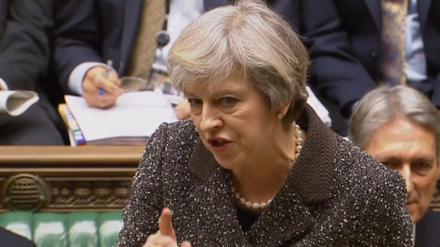 Die britische Premierministerin Theresa May kann im Parlament mit einer Mehrheit für das Brexit-Gesetz rechnen.