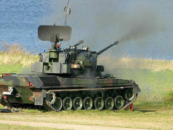 Diese Gepard-Panzer zur Flugabwehr will die Bunderegierung an die Ukraine liefern.