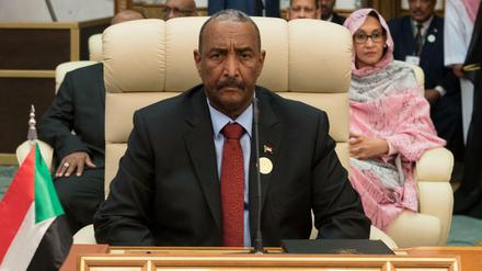 General Abdel Fattah al-Burhan, Chef des Militärrats im Sudan