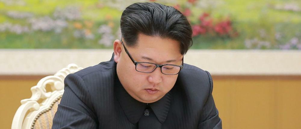 Mit dem Test verstößt das Regime um Diktator Kim Jong Un gegen vier frühere Resolutionen des UN-Sicherheitsrats.