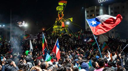 Die Befürworter einer Verfassungsänderung feierten in der Hauptstadt bis spät in die Nacht. 