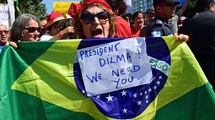  Michel Temer, der Rousseff nachfolgen will, ist in der Bevölkerung unbeliebt.