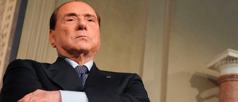 Italiens ehemaliger Regierungschef Silvio Berlusconi 