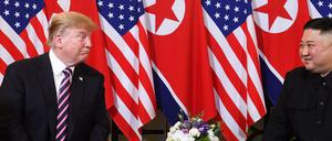 US-Präsident Trump und Nordkoreas Machthaber Kim in Hanoi 
